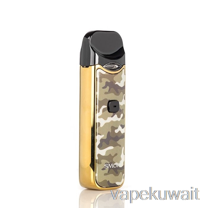 سموك نورد 15 واط Pod Kit Gold Camo Vape Pod System